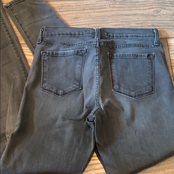 Flying Monkey Grey/Black Stretch Skinny Jeans - Picture 7 of 8